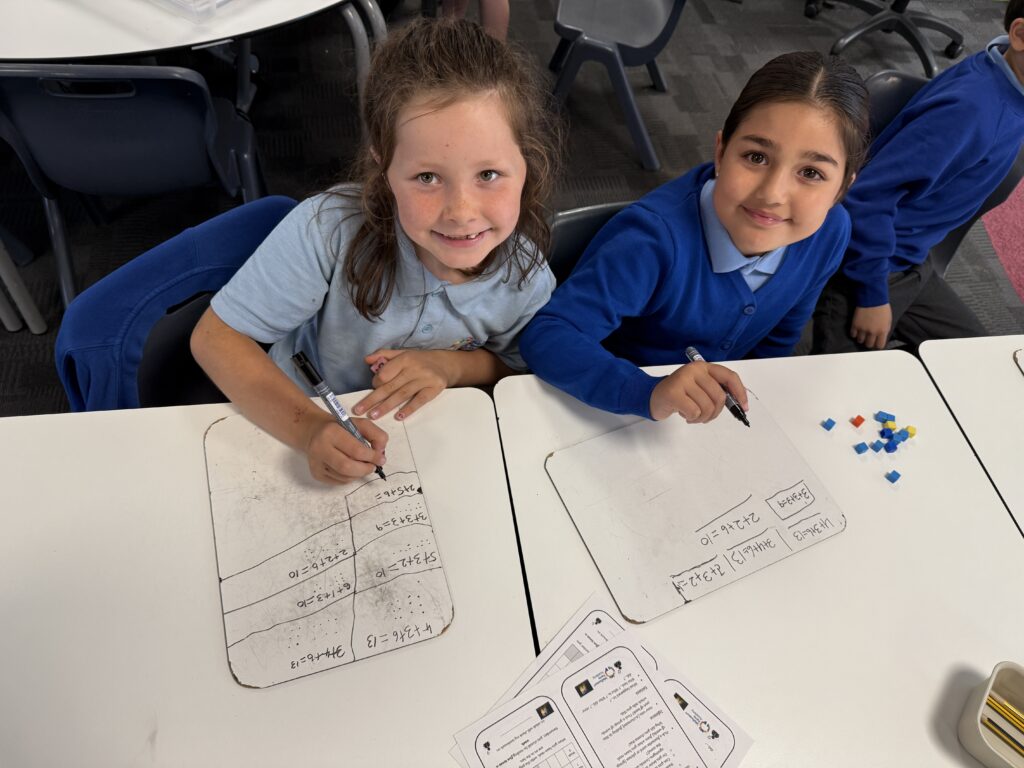 Wallscourt Farm learners being mathematicians