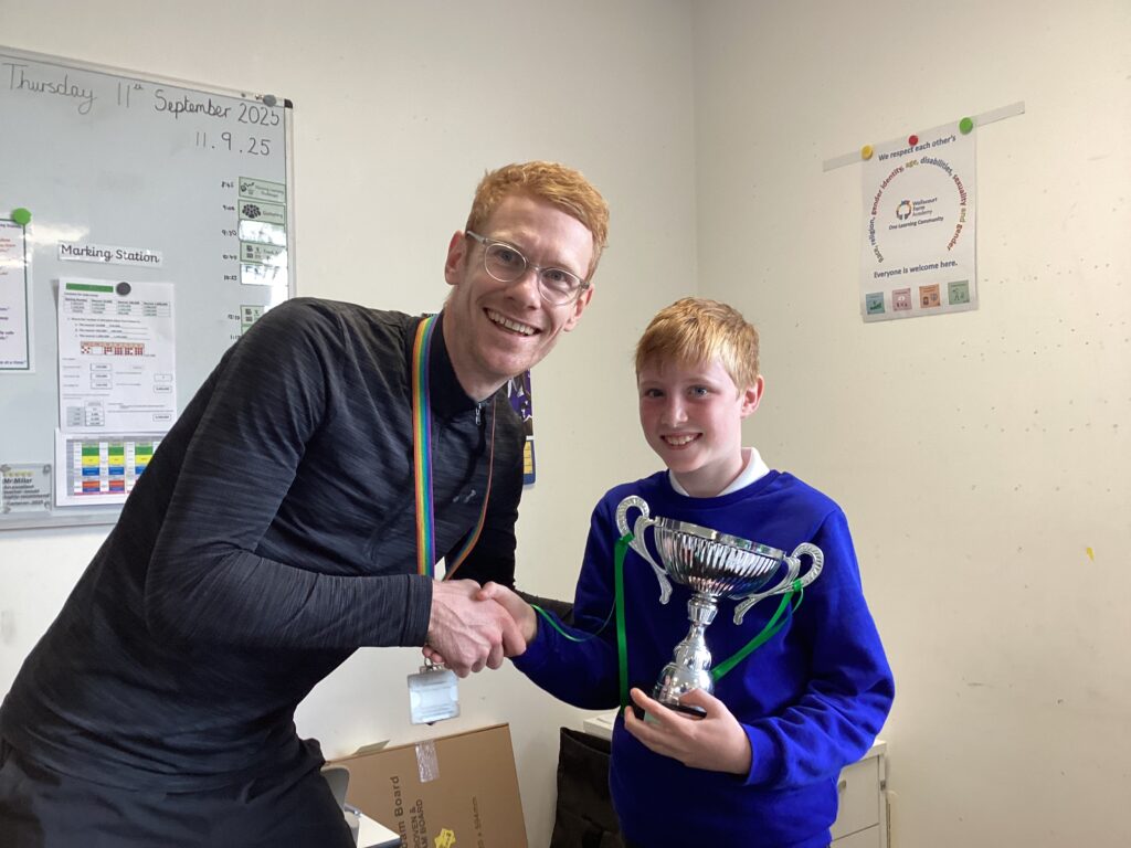 Year 6 crowned winners of reading at home trophy