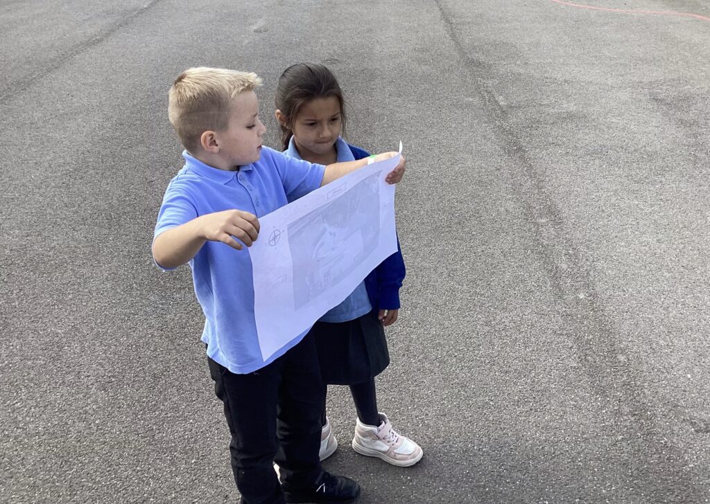 Pupils explore ‘Where is my school?’ at Wallscourt Academy